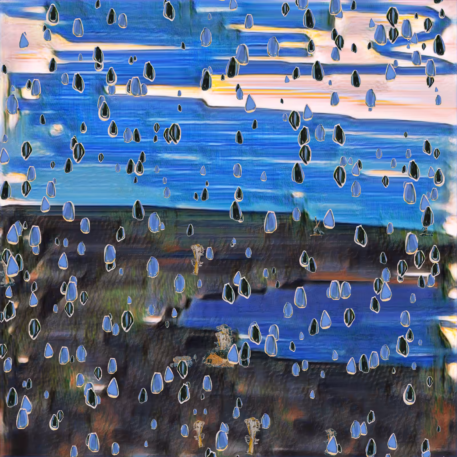Painted Rain #25