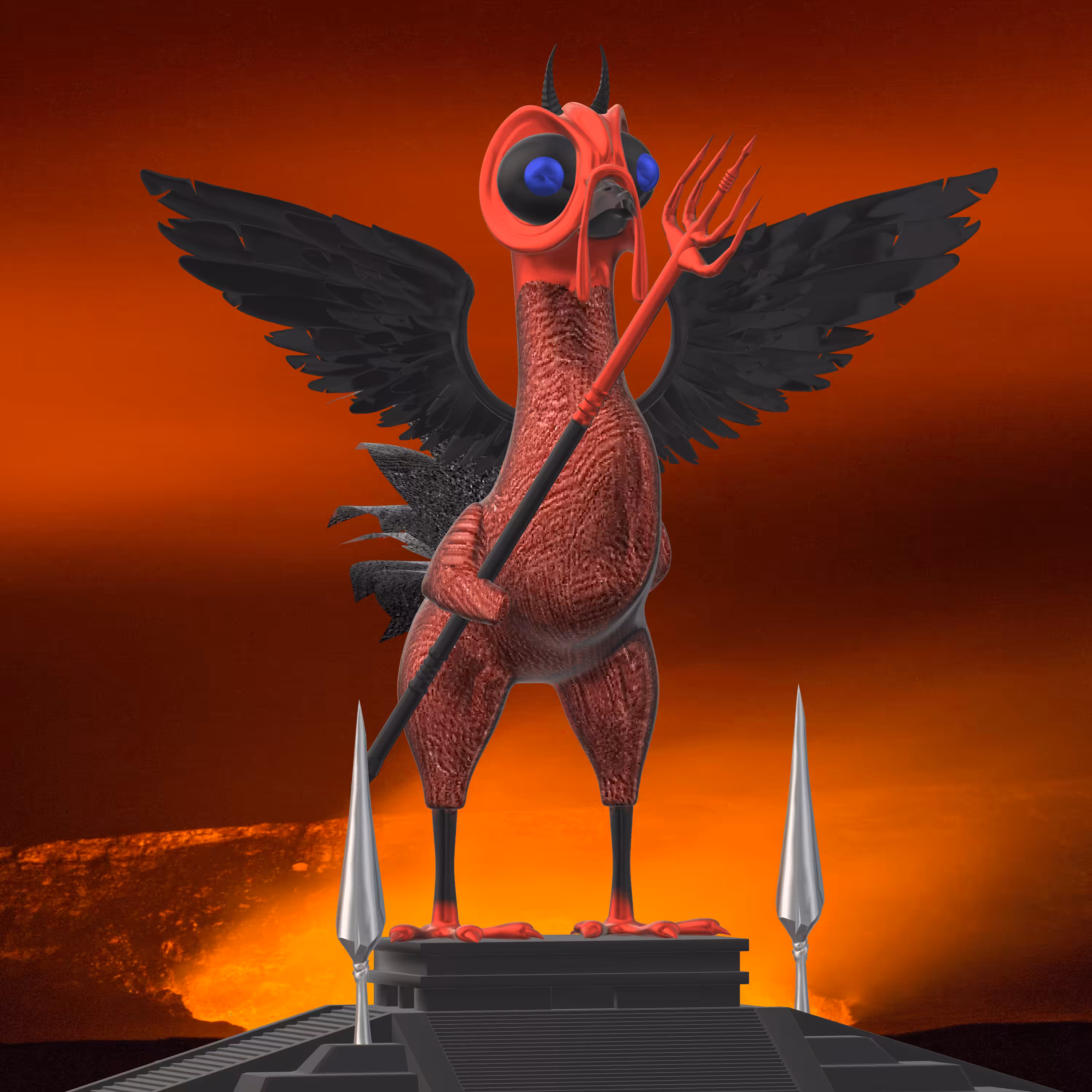 Chicken Gang #310 - Devil