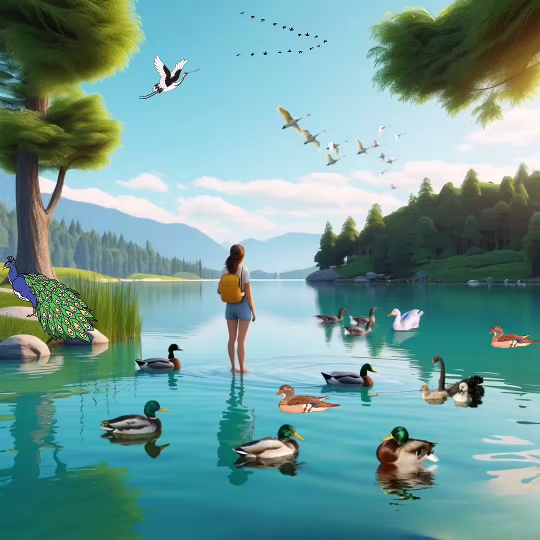 Lake of Ducks 🦢🦆🦚