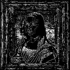 Pixel Mona Lisa