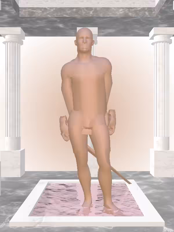 HeavenComputer: The Excited Metallic Brick Man #7238