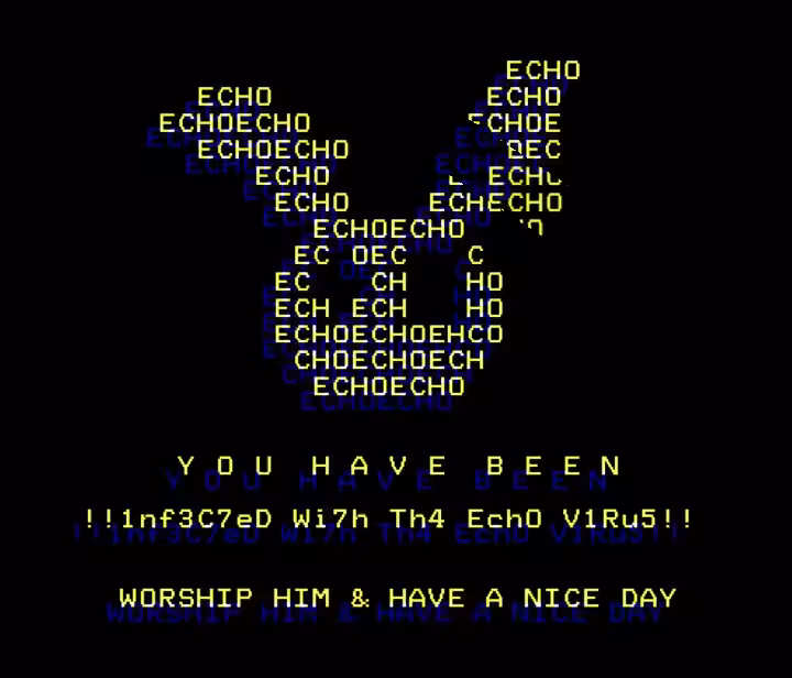 ECHO VIRUS - RASTA VARIENT