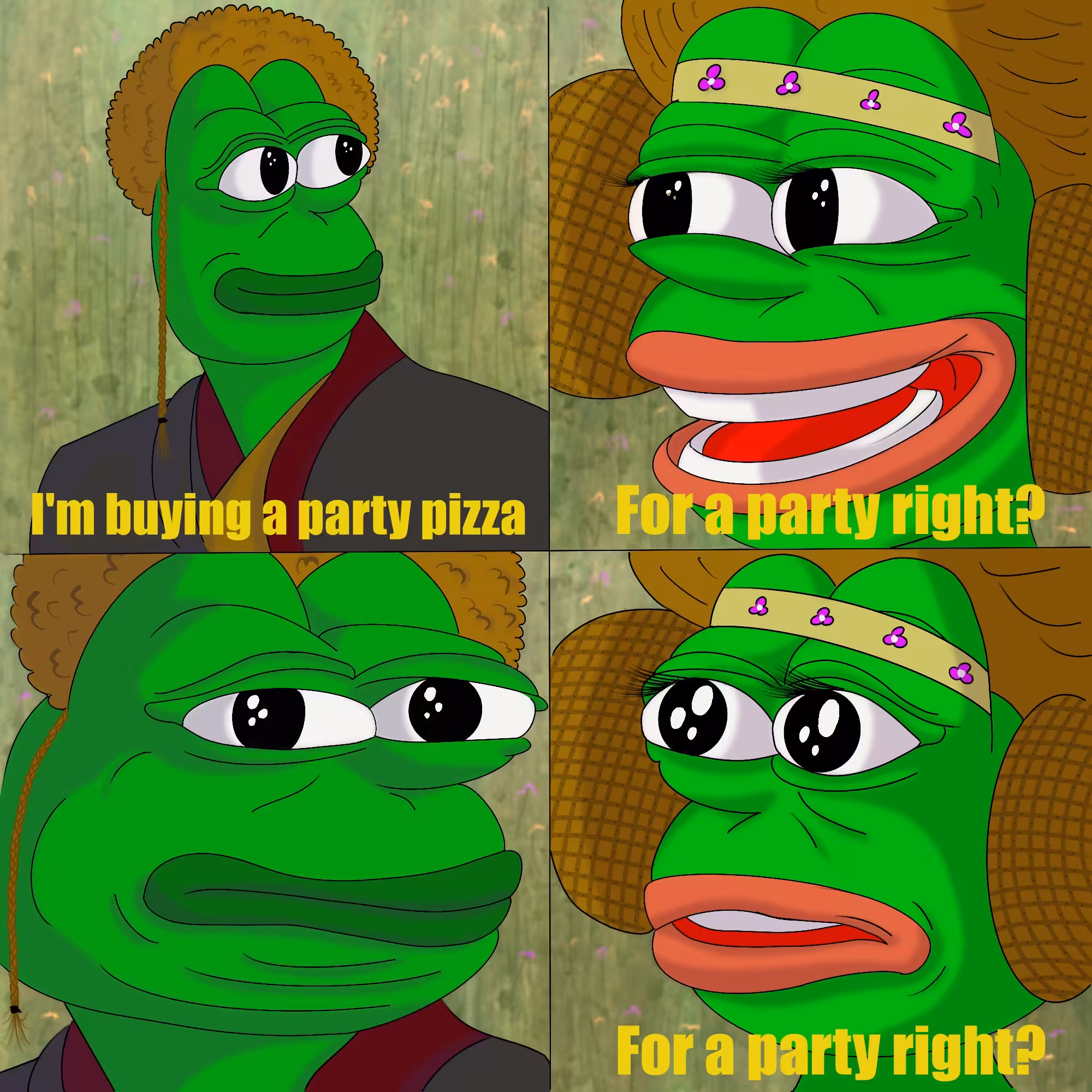 Pizza party for Pepenakin