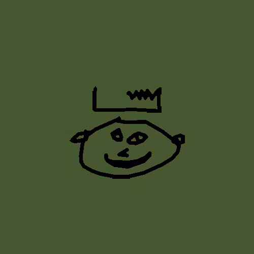 Basquiat Doodles: Basquiat #1801