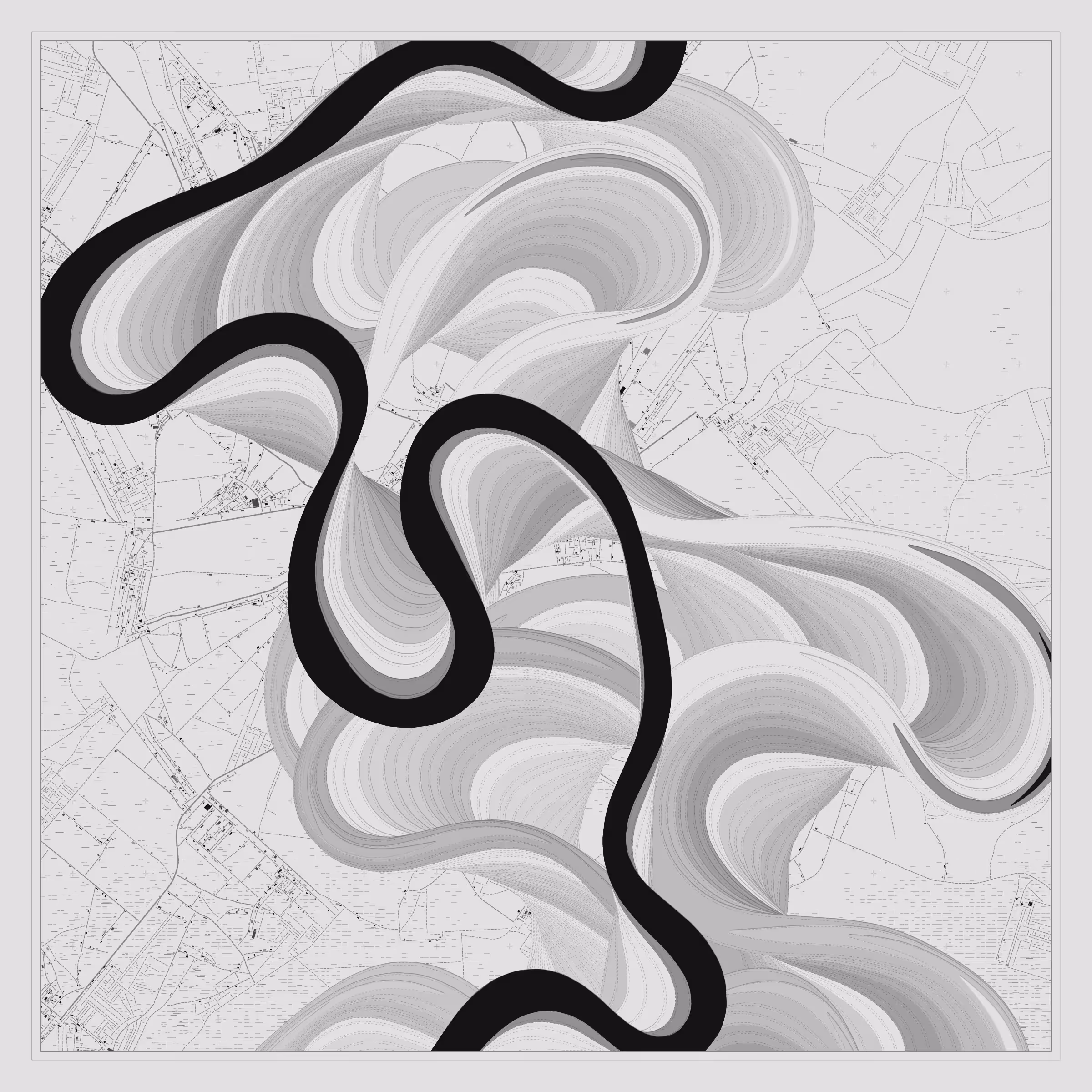 Ancient Courses of Fictional Rivers #461