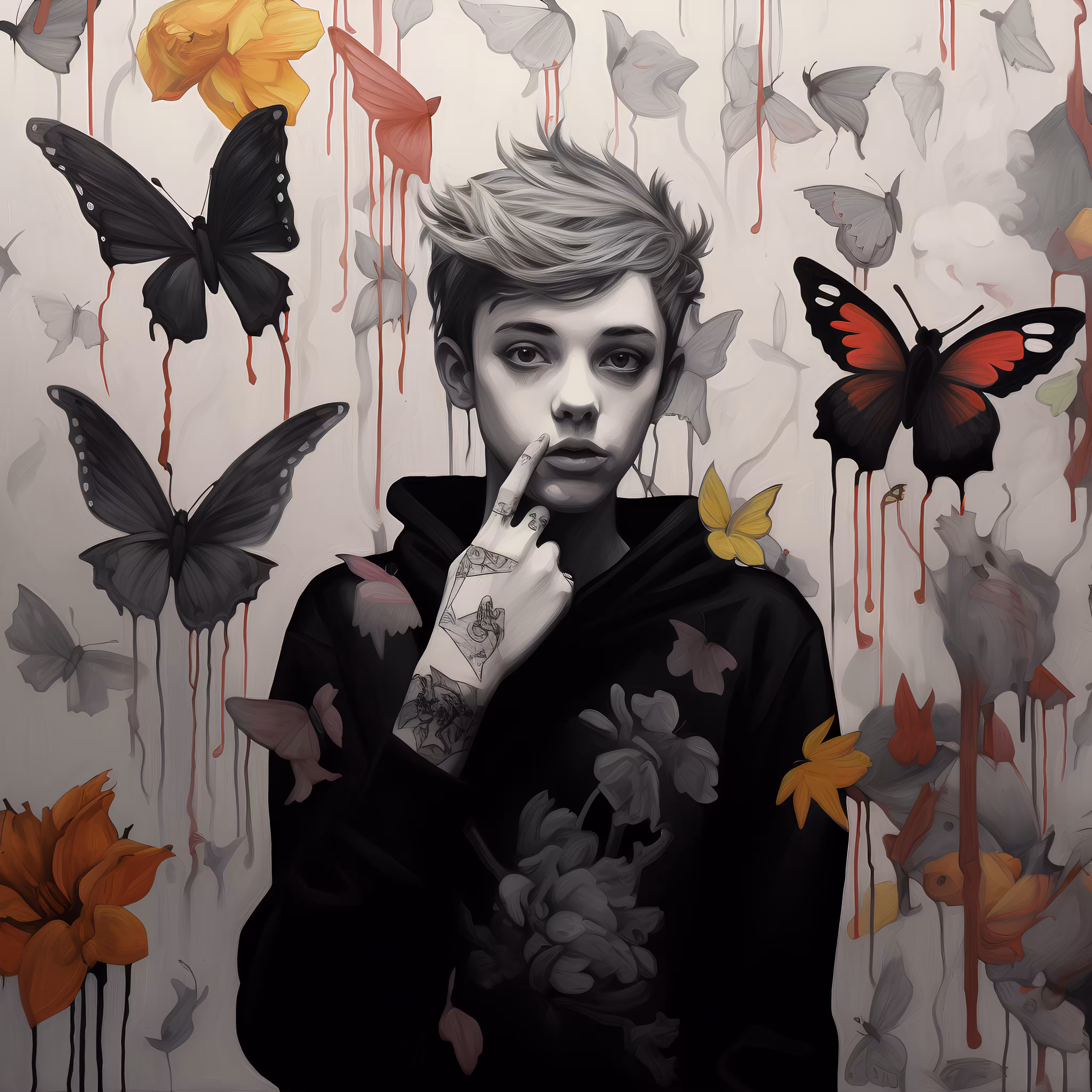 Surrounded By Butterflies #6