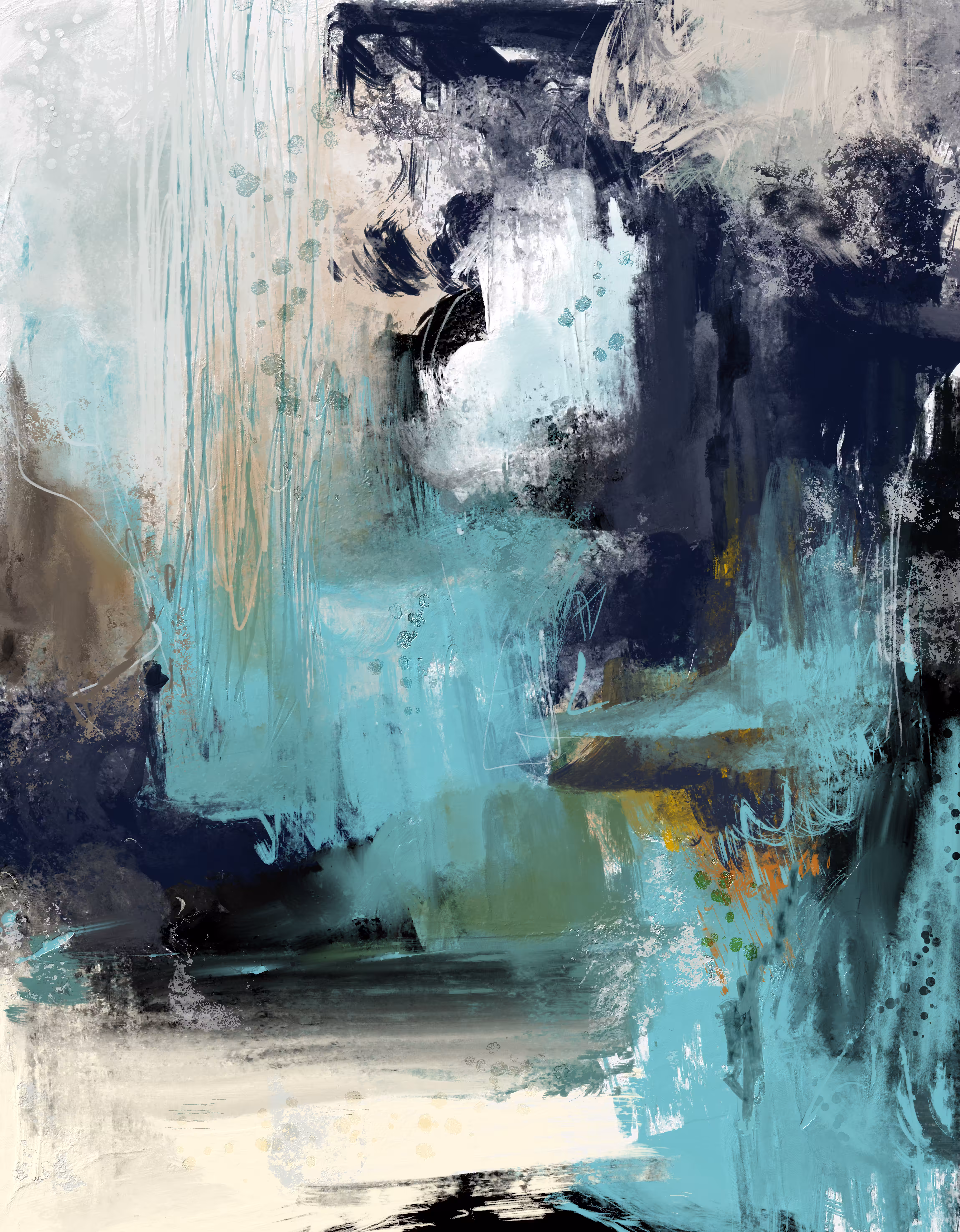 Blue is a mystery