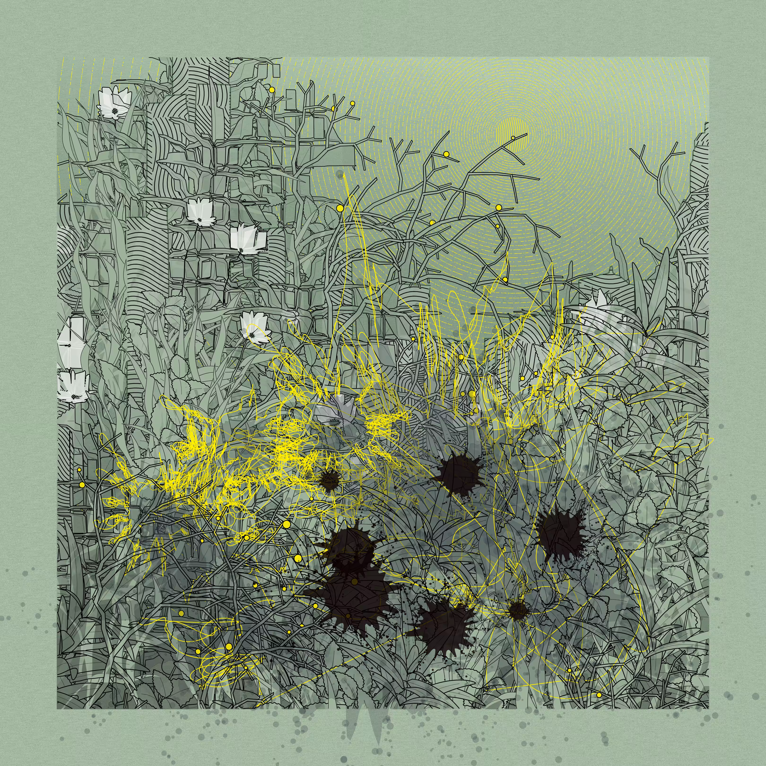 Landscape with Carbon Capture #416