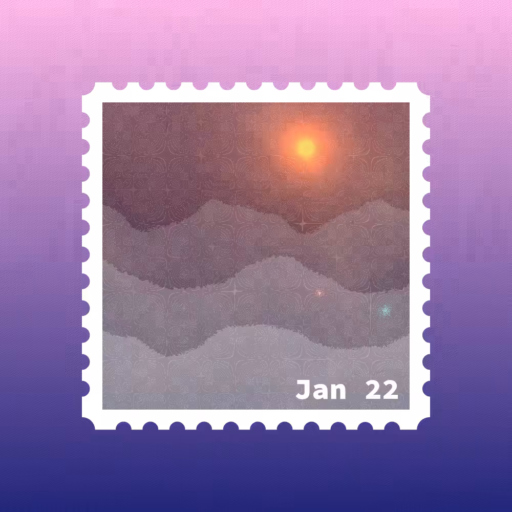 January 2022 stamp #46