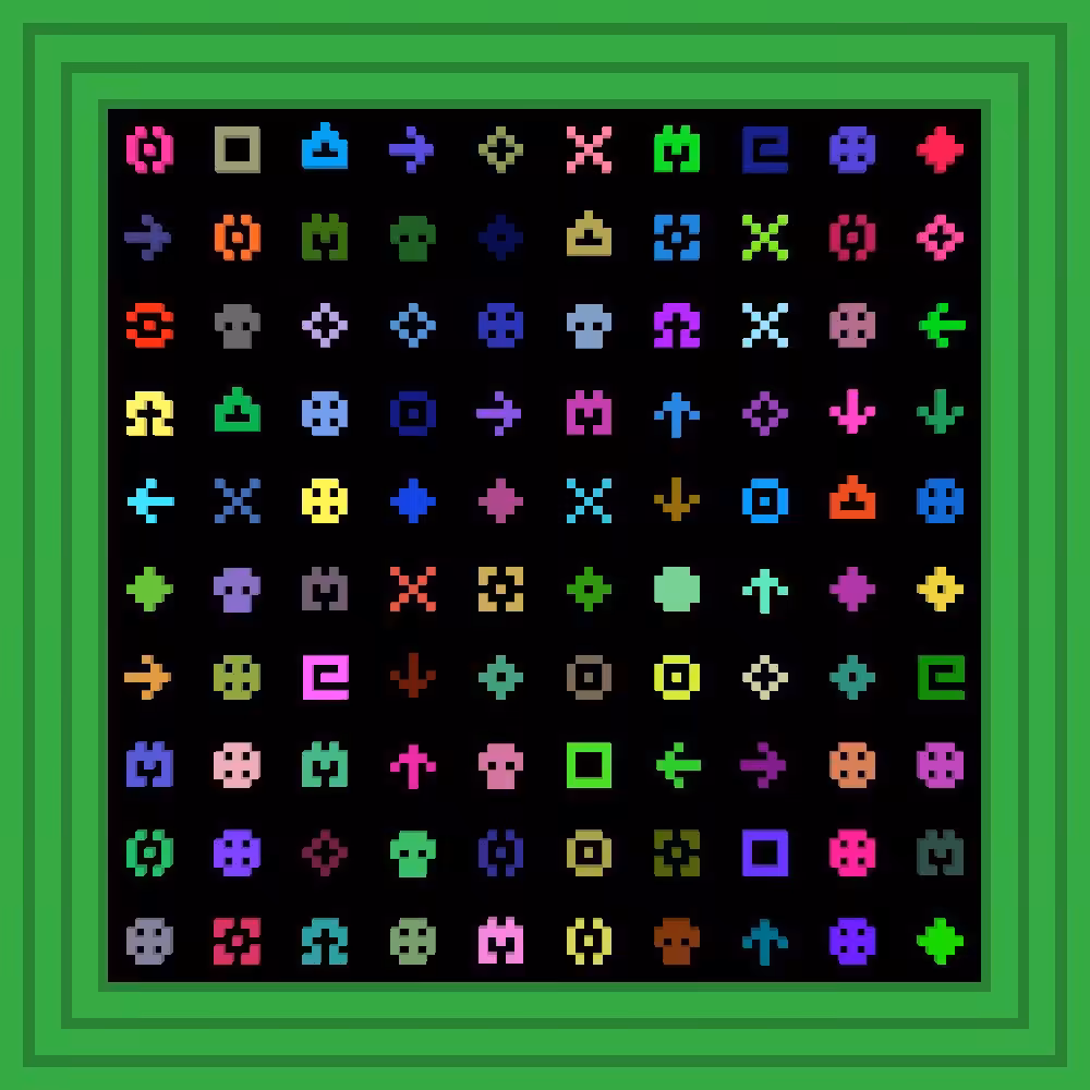 NFT :: Procedural Symbols #194/1000