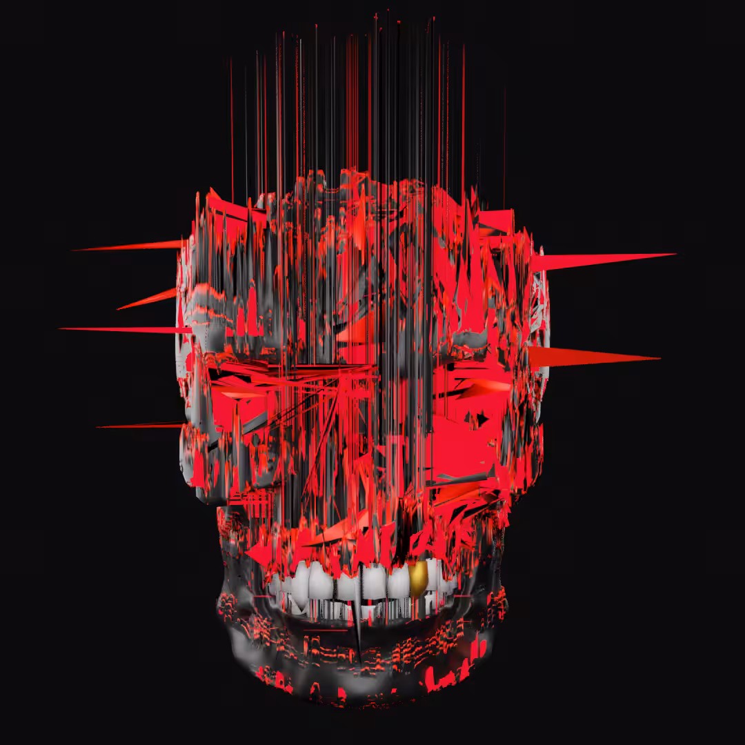 skeleTrixie GLTCH REDD sTIL