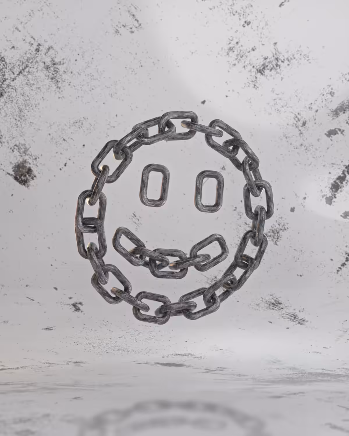Chain Smiley #1: Stone