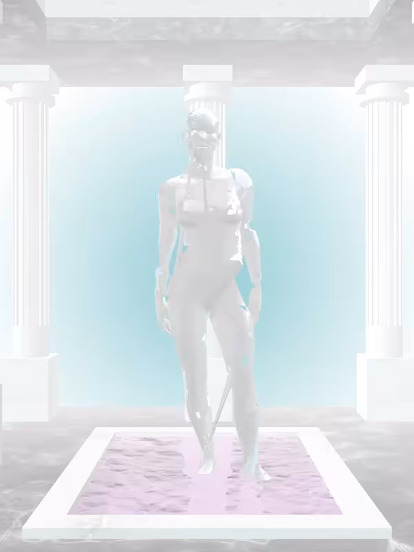 HeavenComputer: The Threatening Chronos Chrome Woman #5605