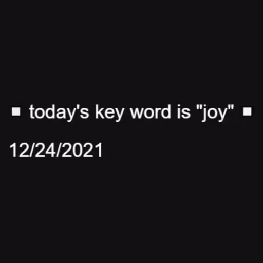 ◻️ today's key word ...