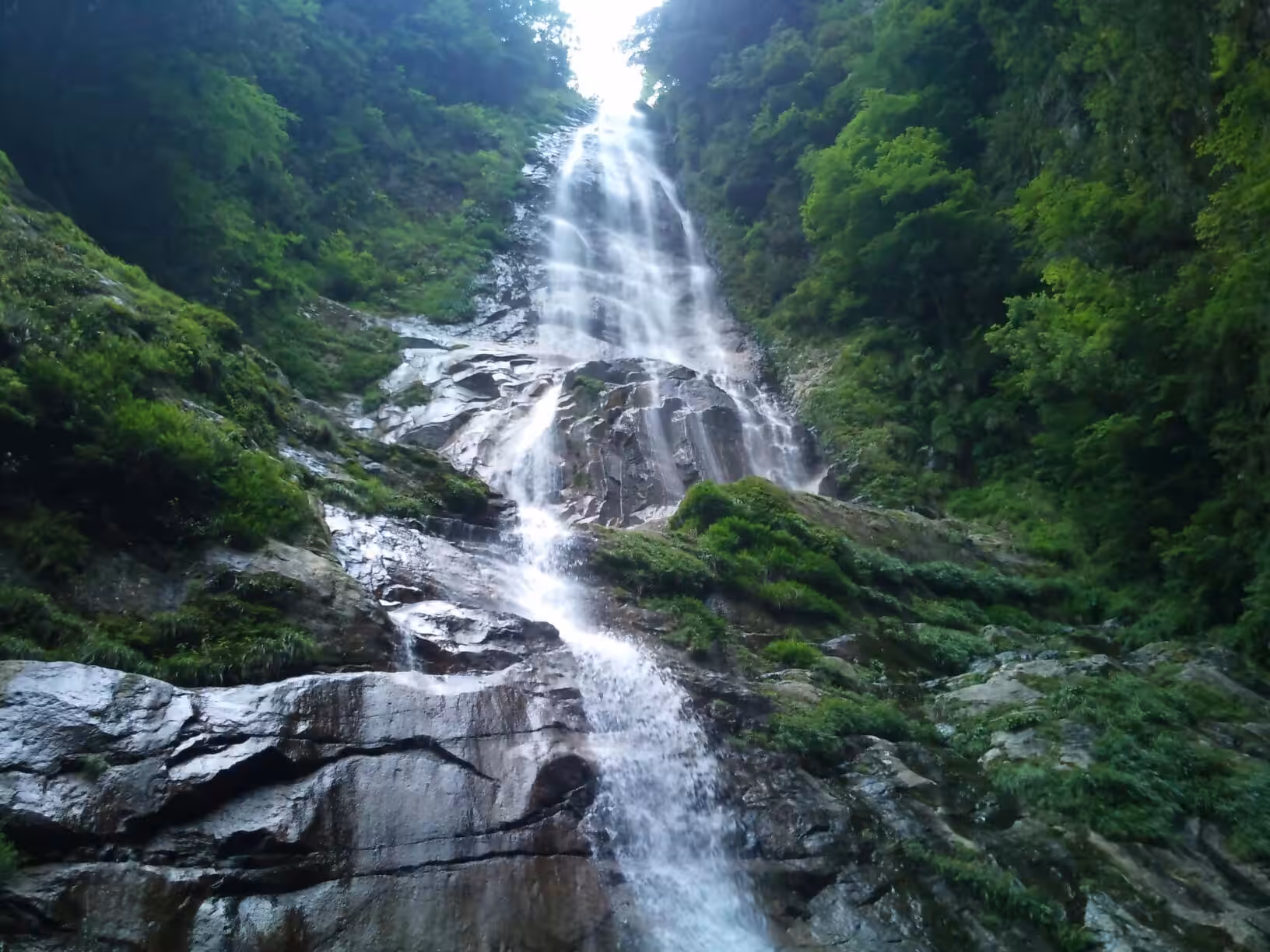 Hidden waterfall