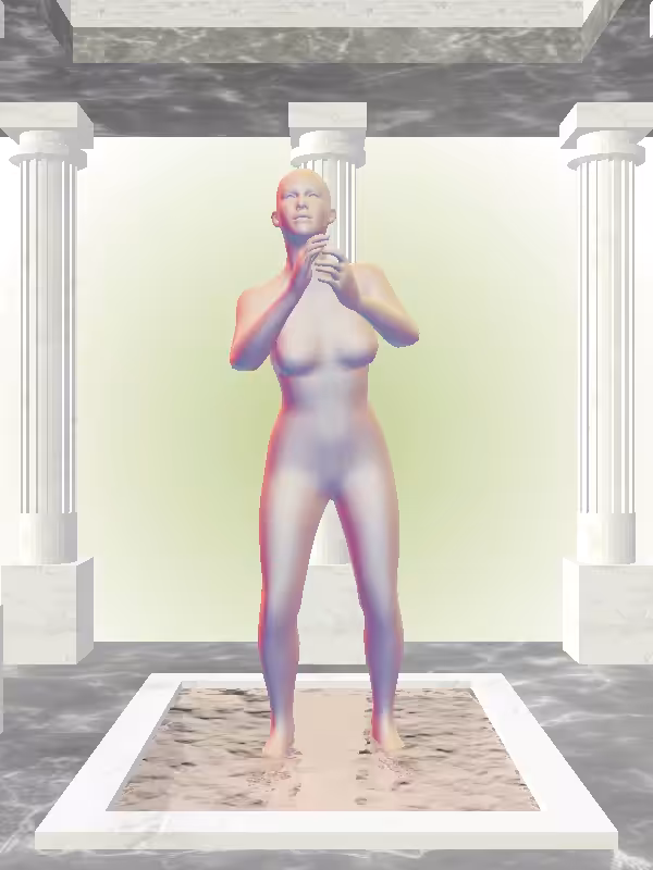 HeavenComputer: The Cheering Multichrome Haze Woman #787