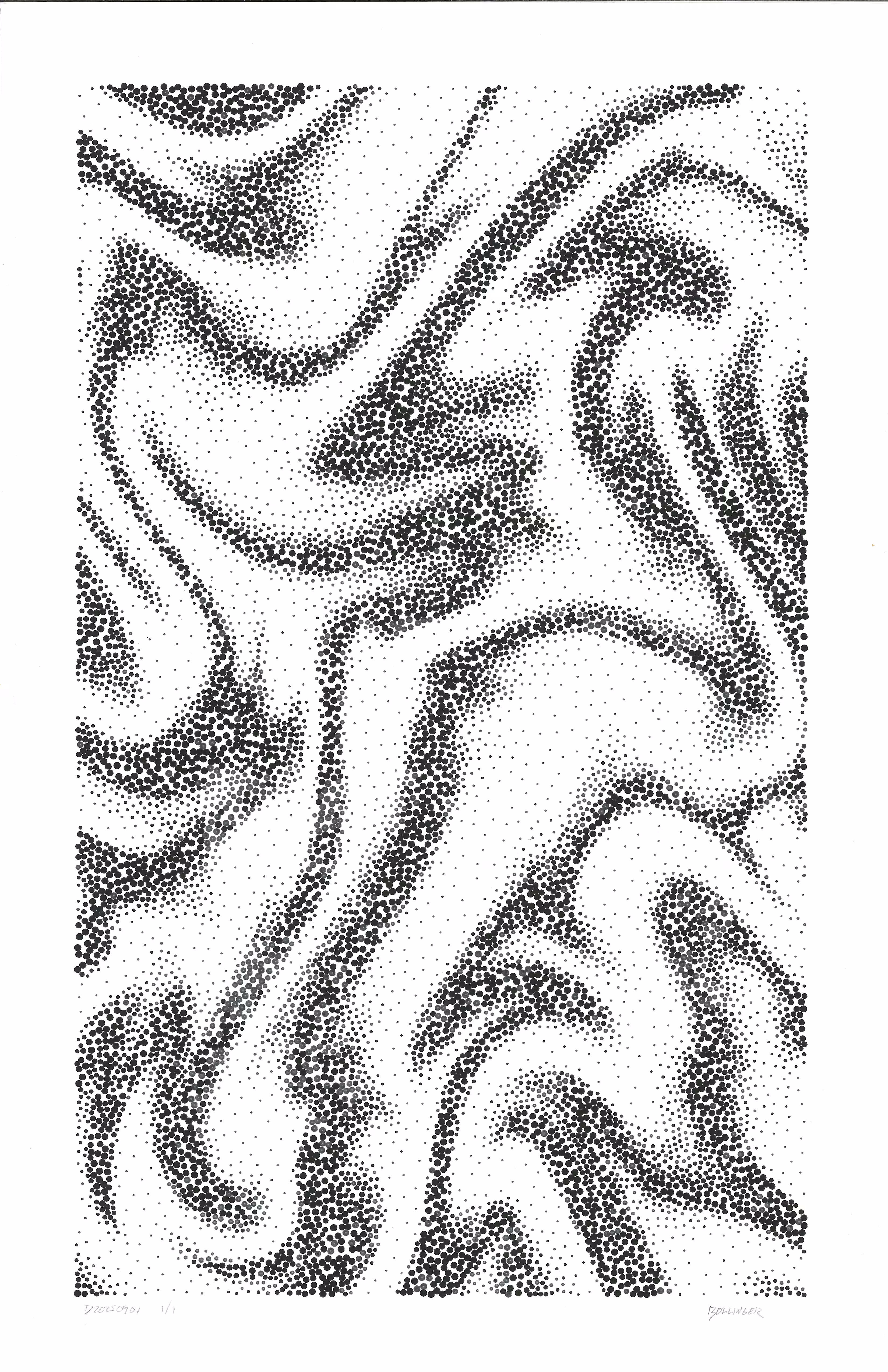 Physical Pen Plots: D20250901 Density Waves #1