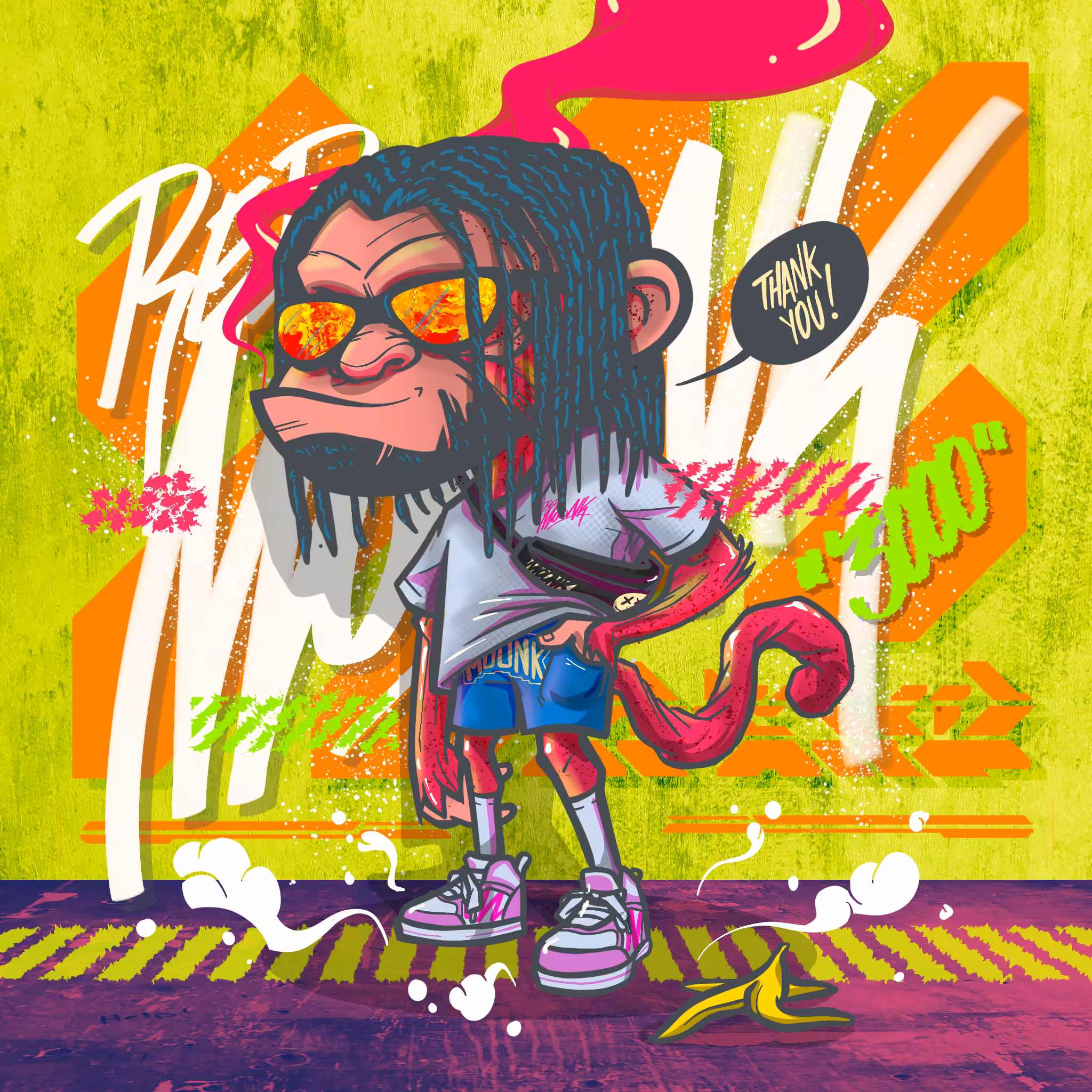 RED MOONK - YELLOW