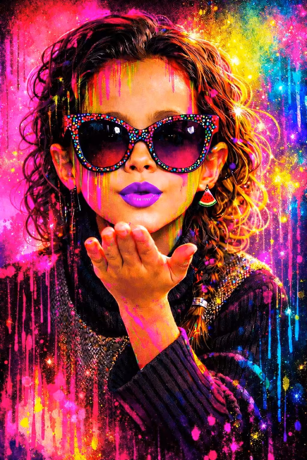 Neon kiss 