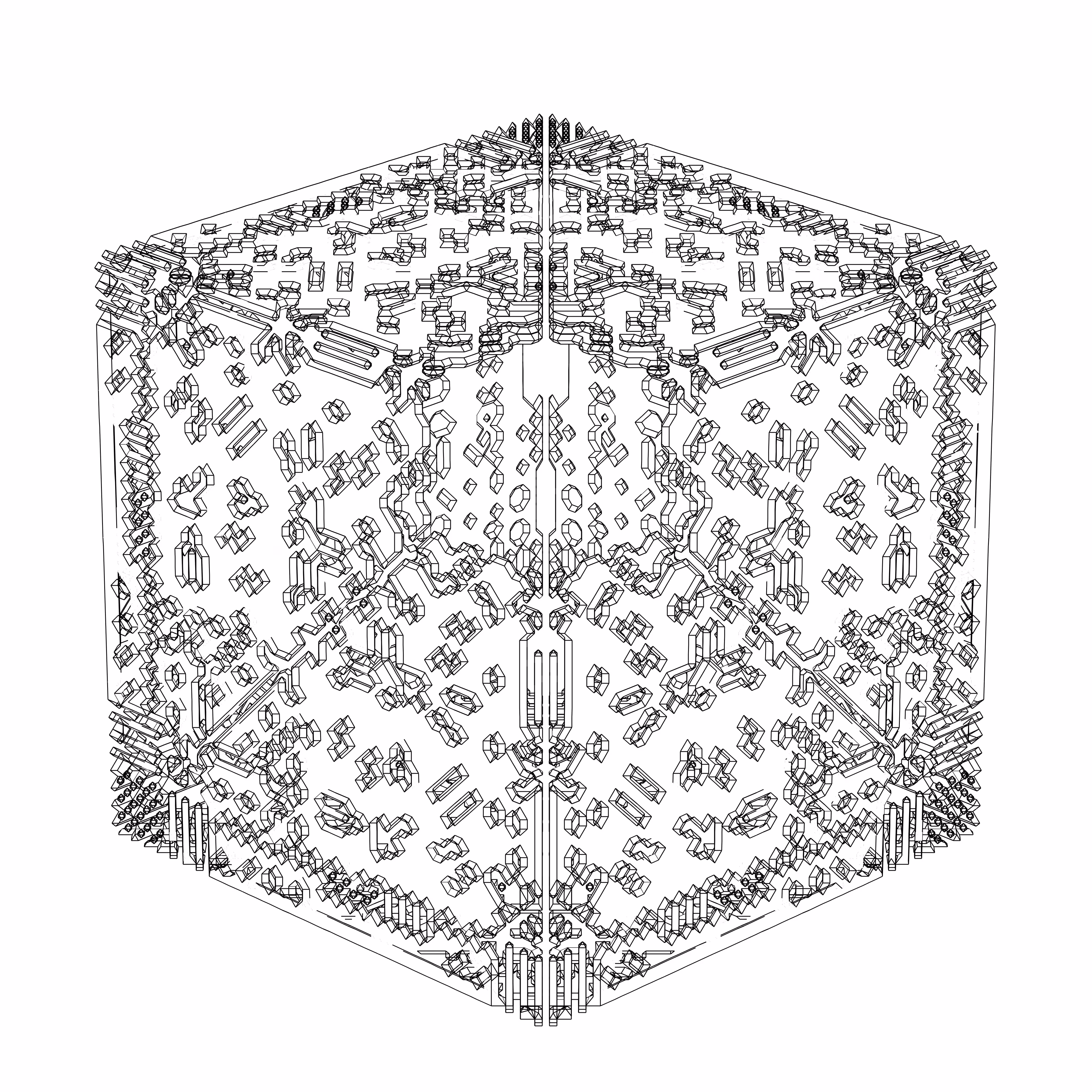 LL21 Alien Art Cube #339