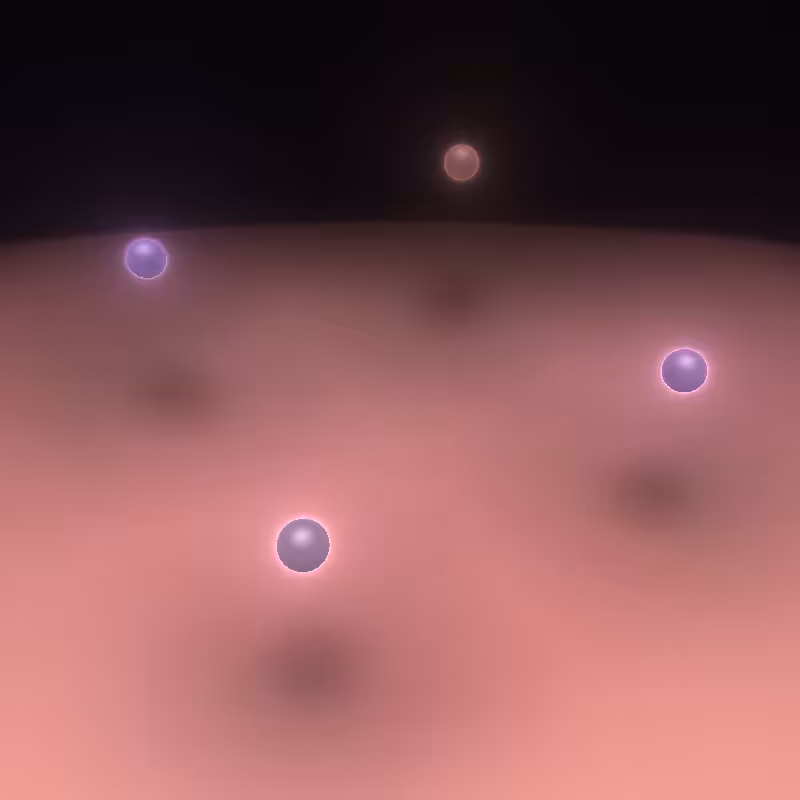 Audioreactive Shiny Spheres #8