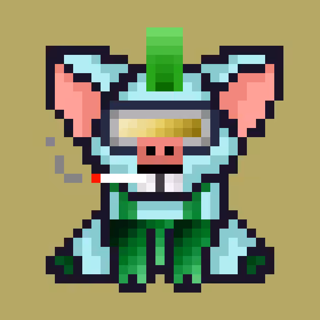 Punk Pig #00089