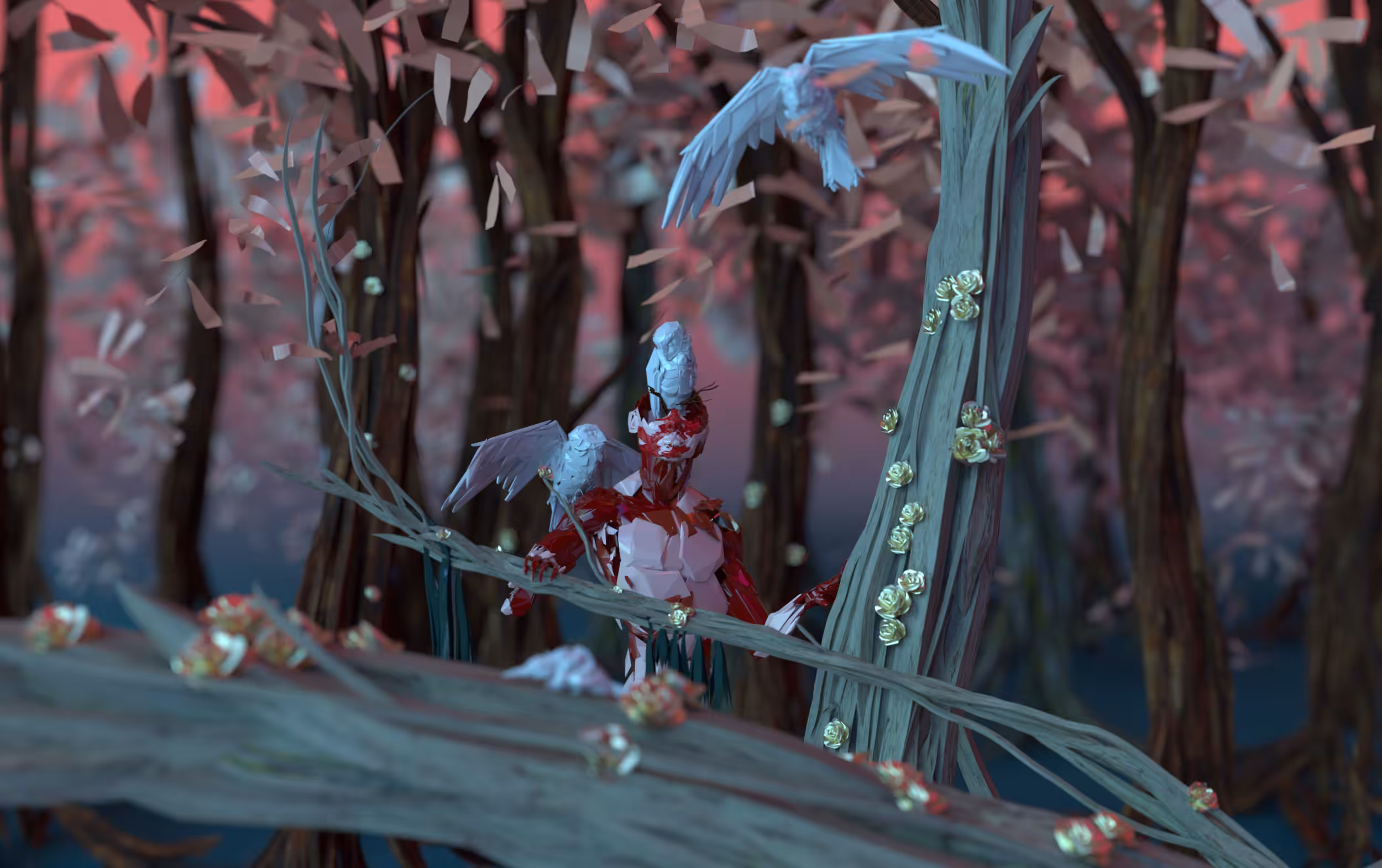 A Forest of owls.