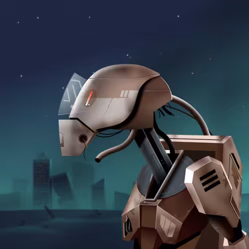 Savage Droids: THEOS Marine Droid B-6676