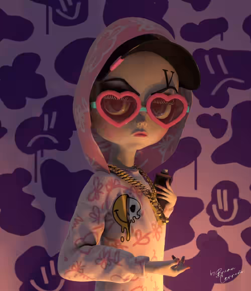 Doll collectible - Bandit