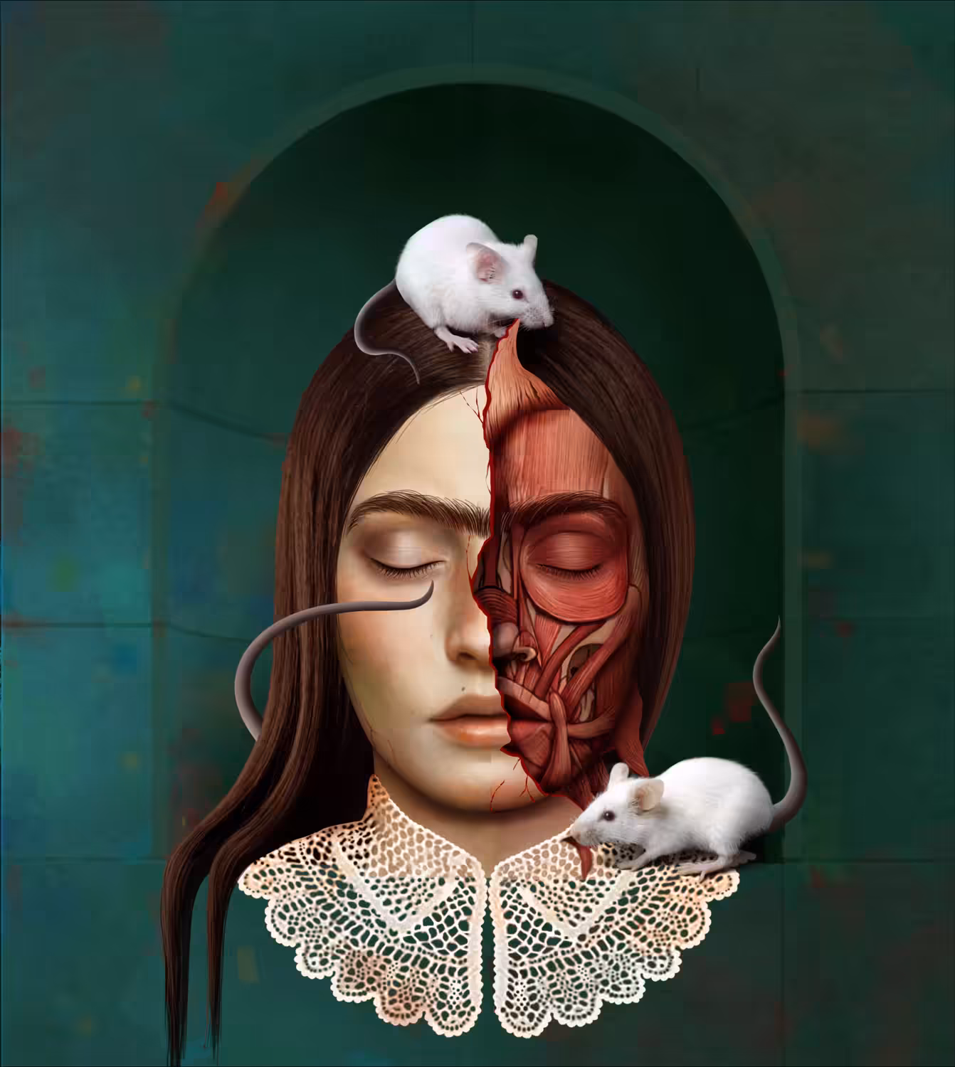 Half-dead head number two