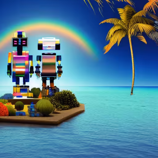 🌈🌴🌊🐬☀️11
