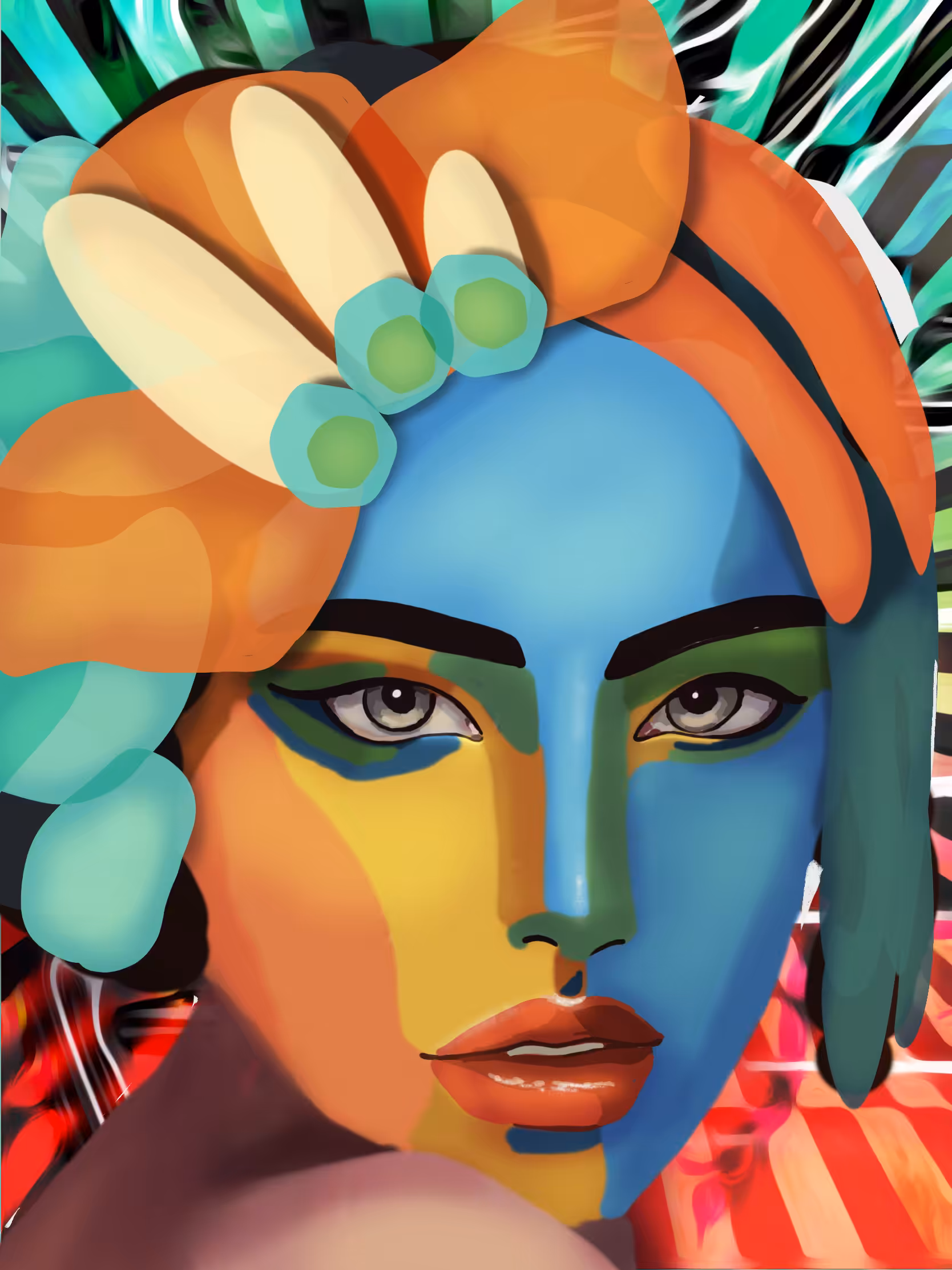 Yuna Pop Art FND Genesis
