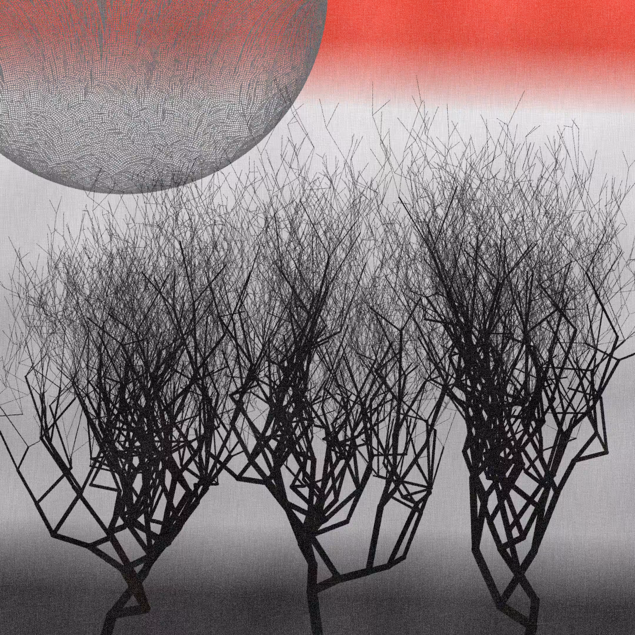 Three dead trees on earth #138