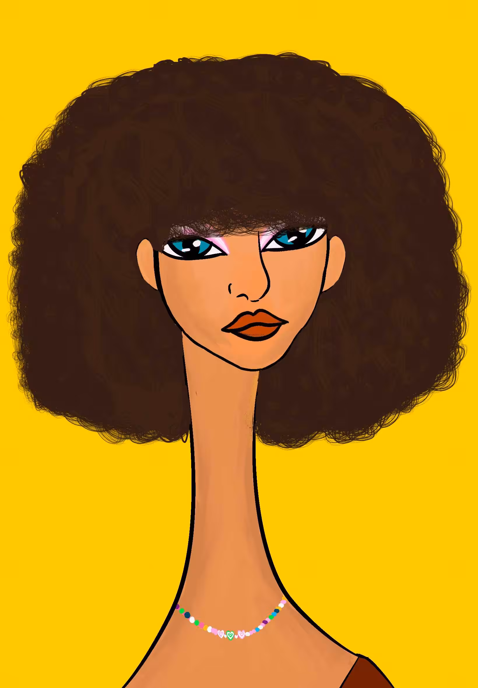 Long Neckie Ladies: Long Neckie Lady #655
