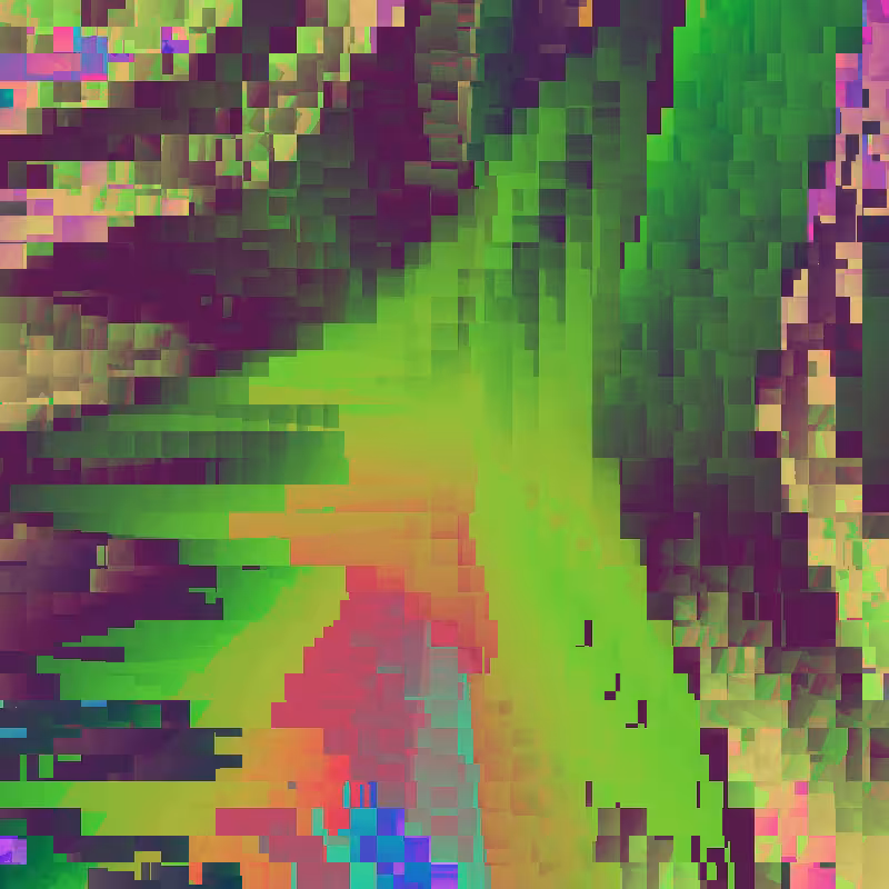 lluvia de pixeles #3