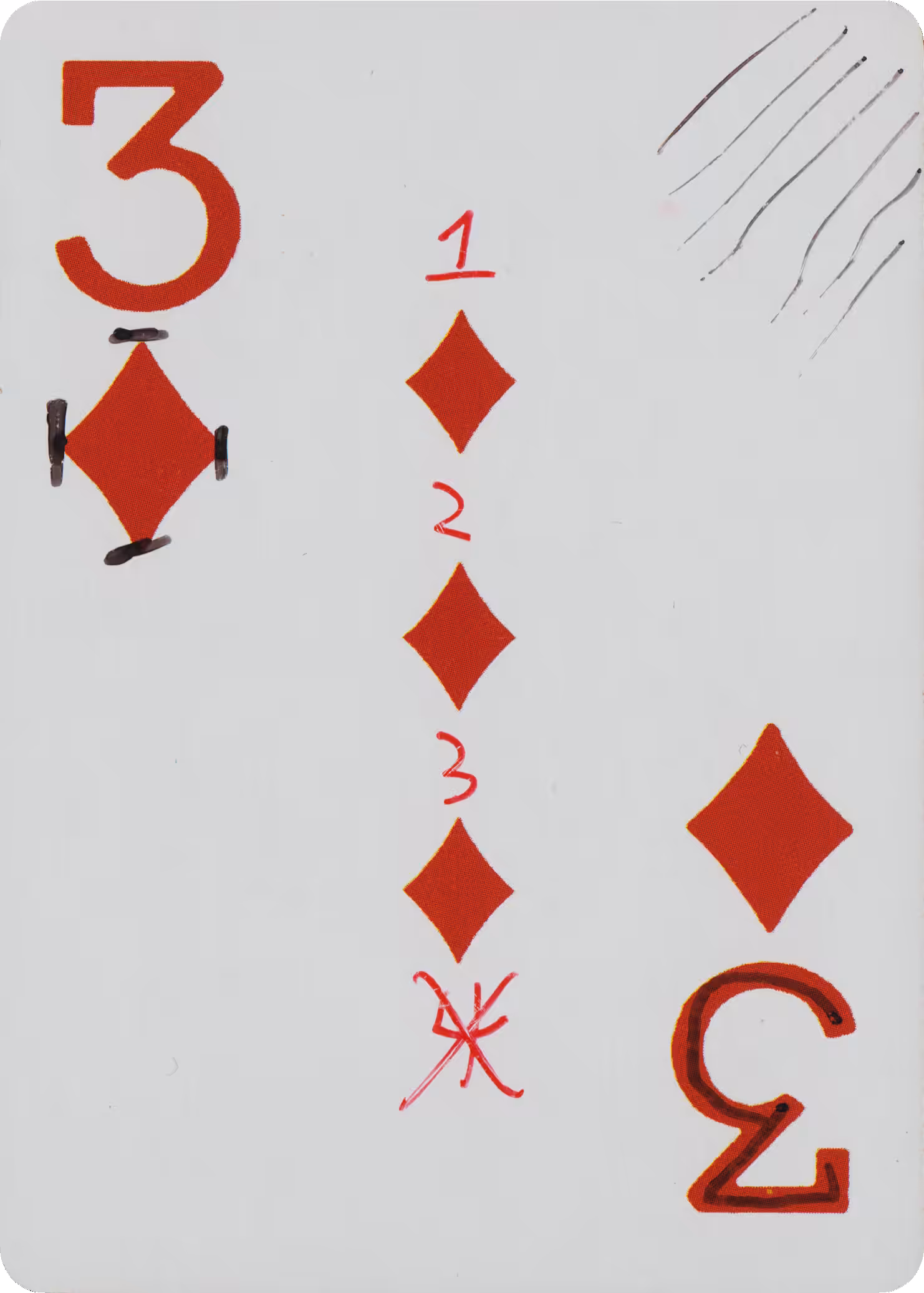 3 of Diamonds - Deck of Demise