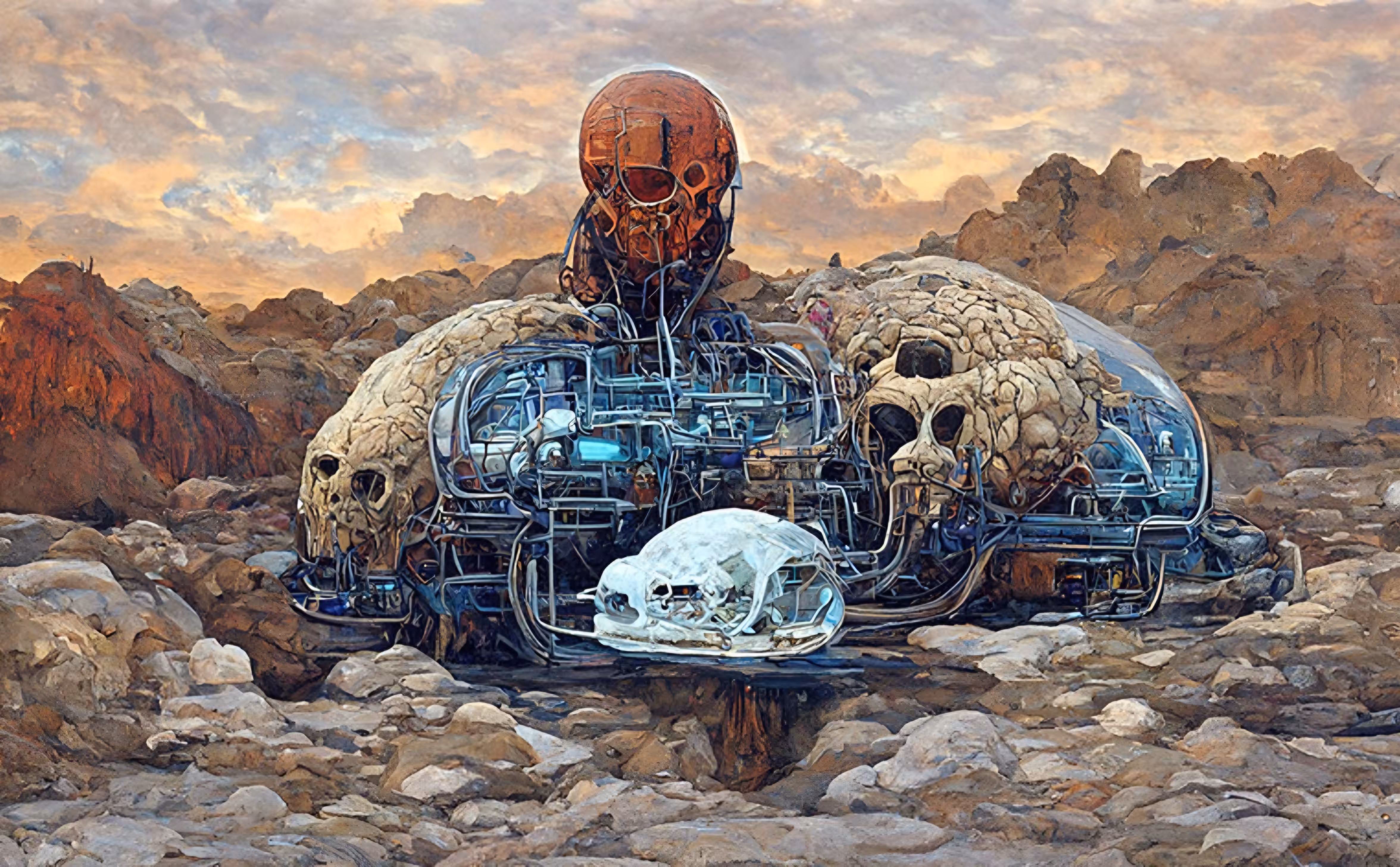 Haiku Beasts #3 : Skull-Filled Wastelands
