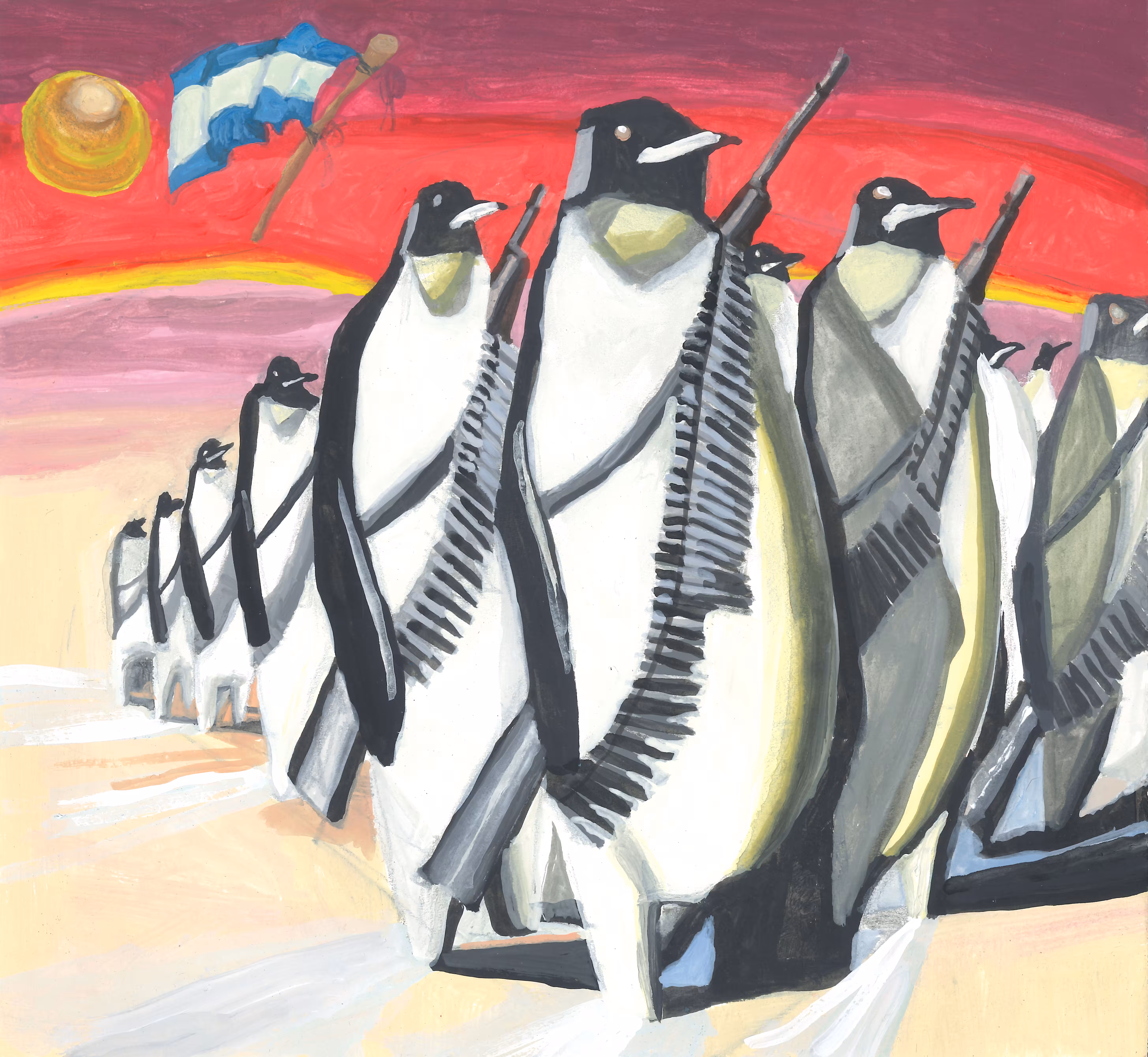 ejercito de pinguinos
