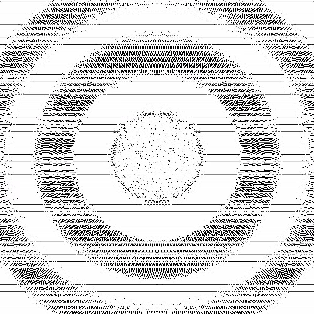 Circle and Pulses #19