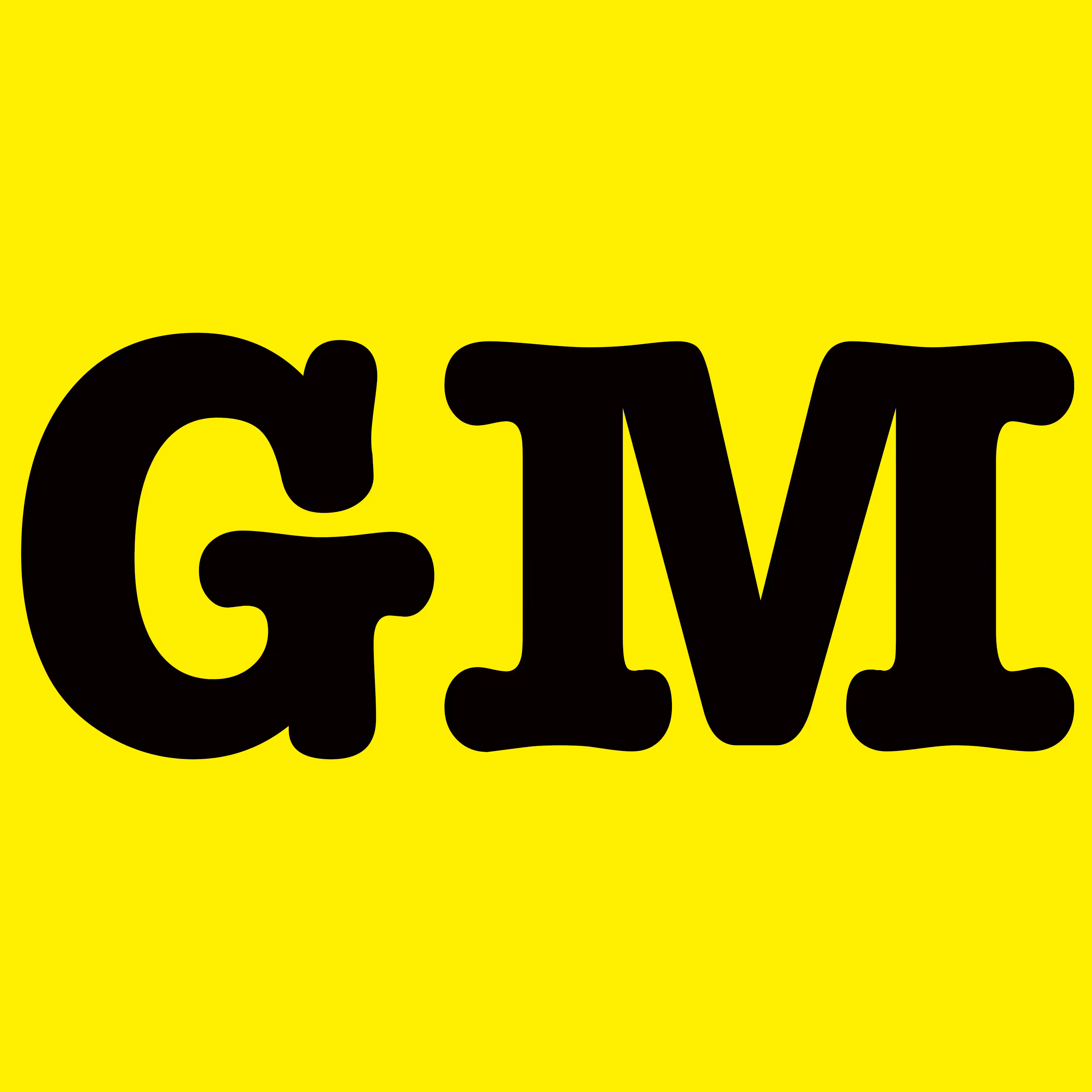 GM Yellow Typewriter