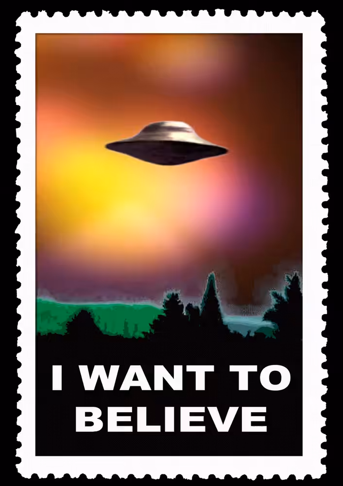 I WANT TO BELIEVE