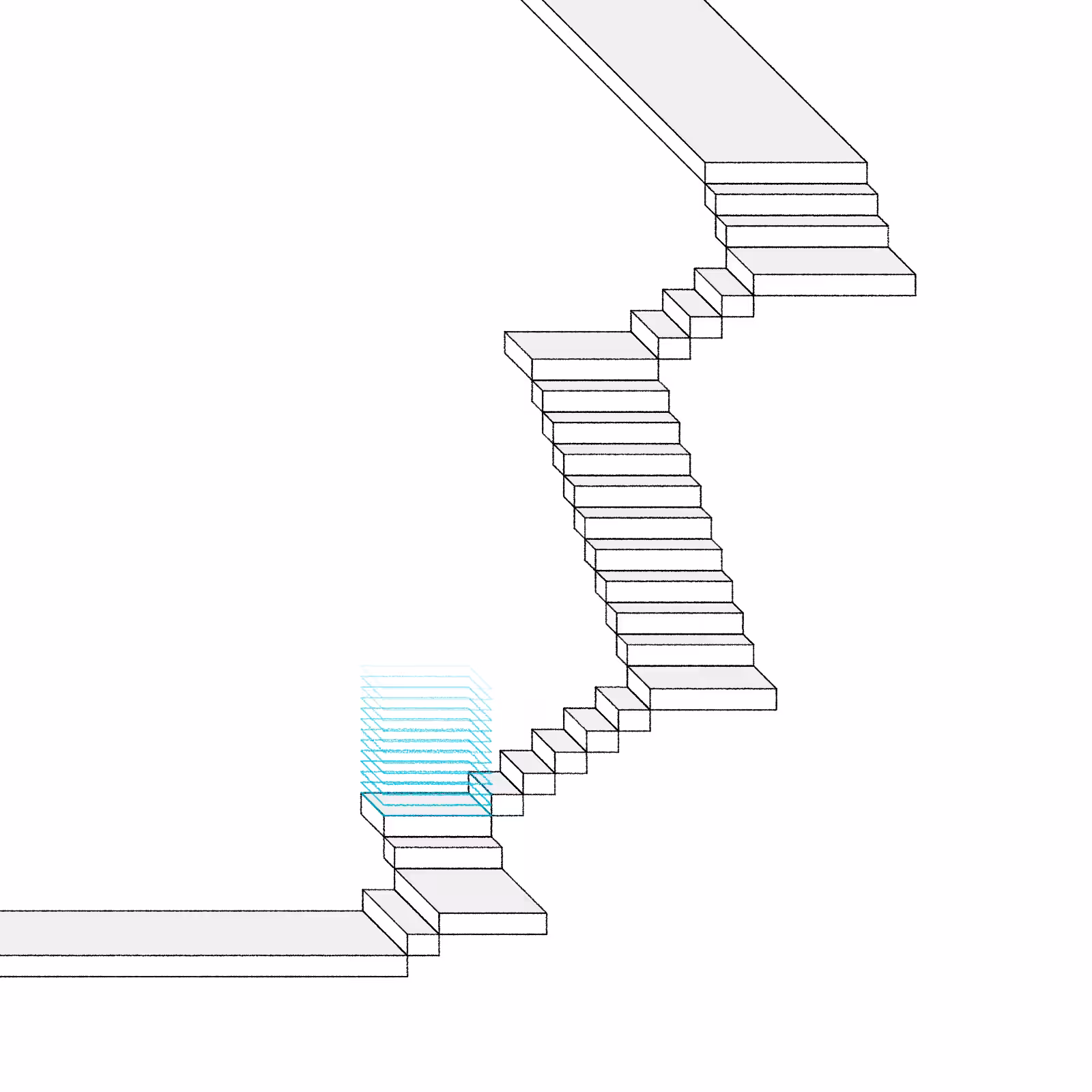 Stairs in a room #10