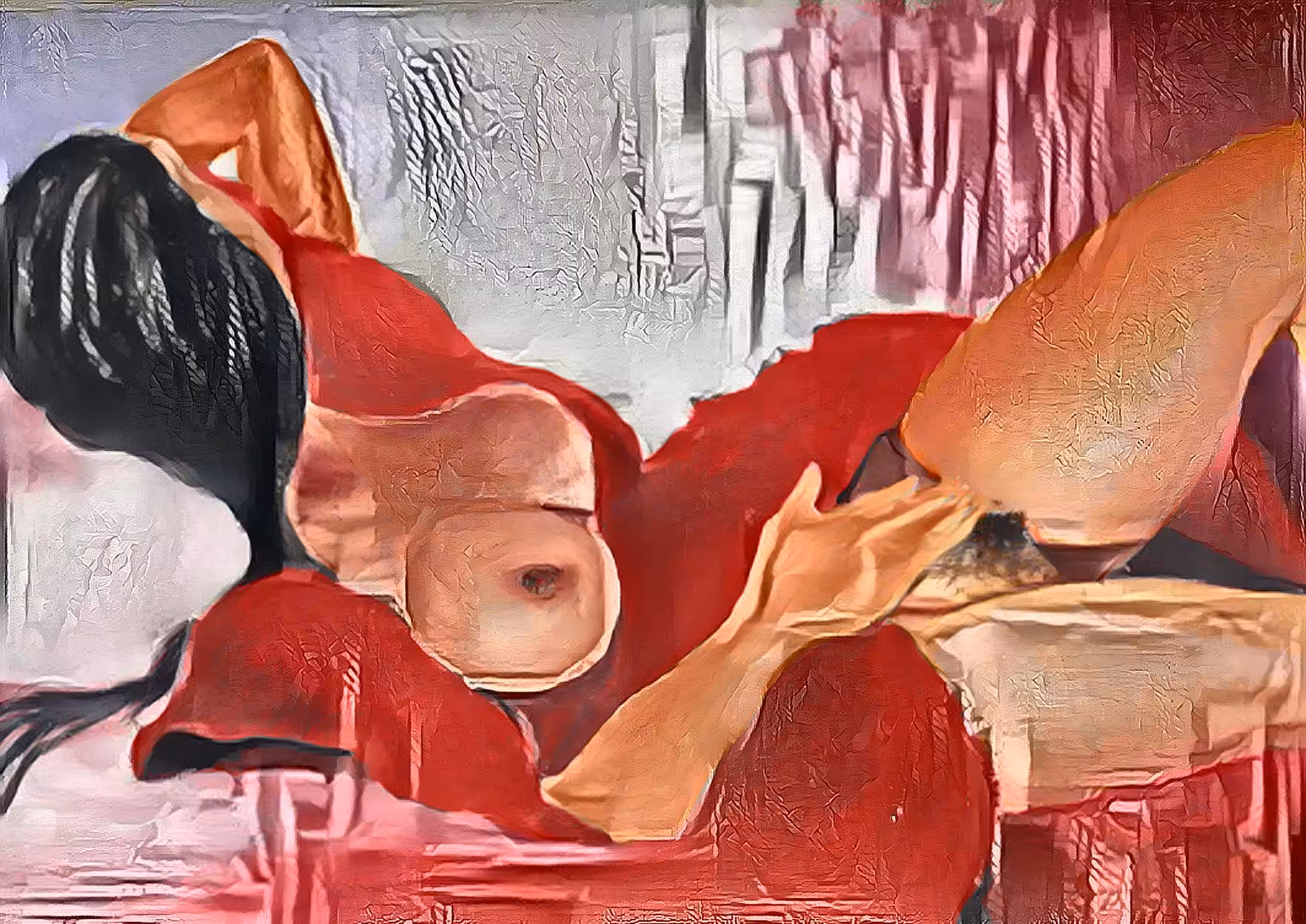 Lady in Red Surr
