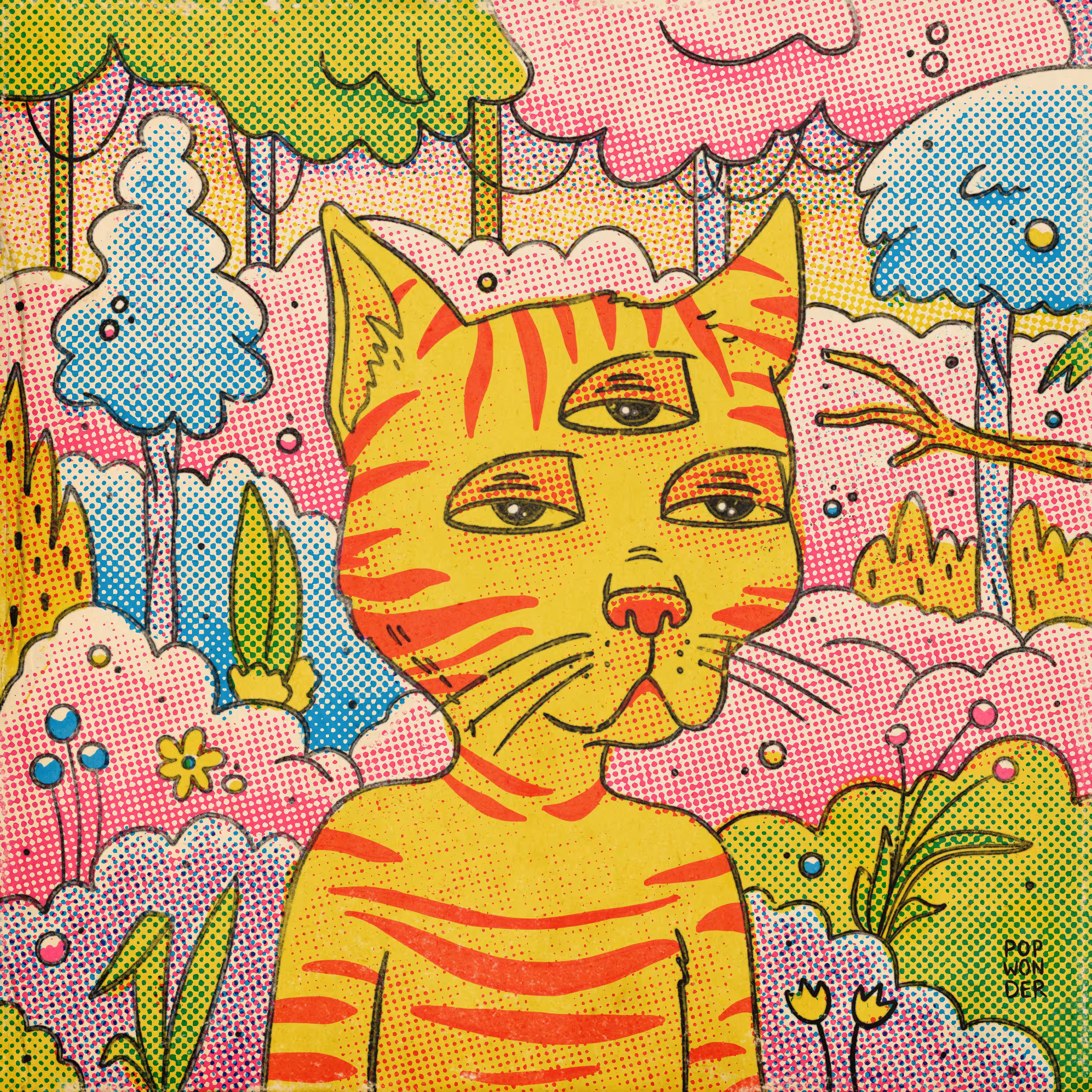 Gutter Cat #871 // Pop Wonder Remix