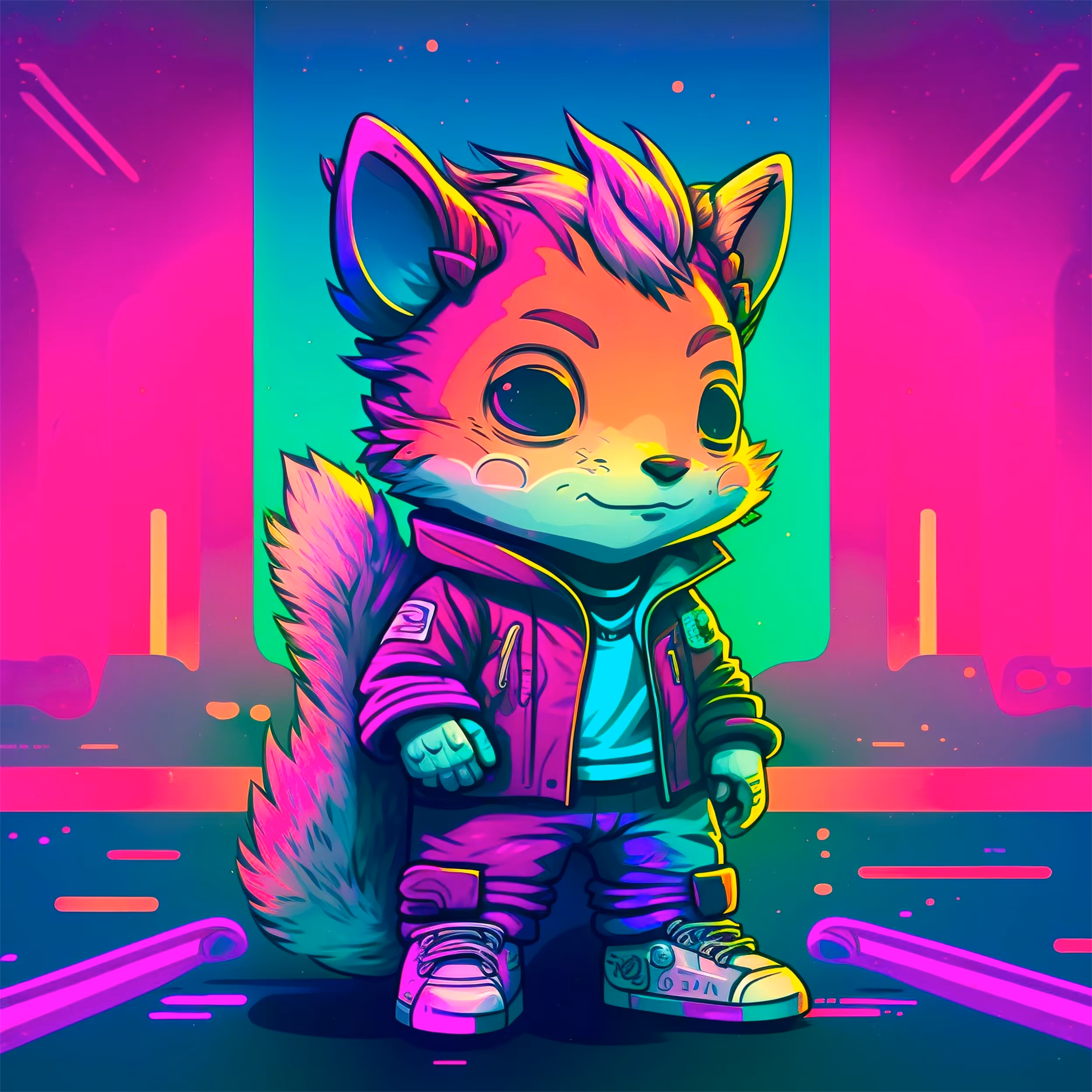 Chibi Squirrel Wave #6