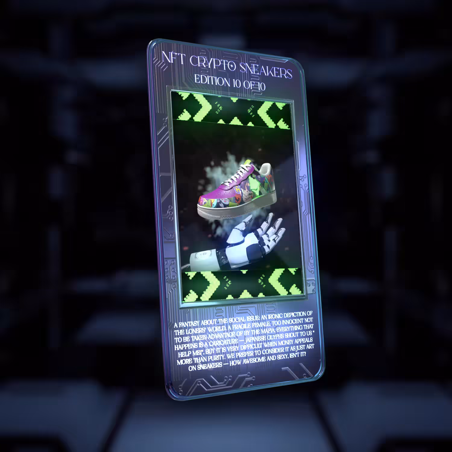 Crypto sneaker card#11