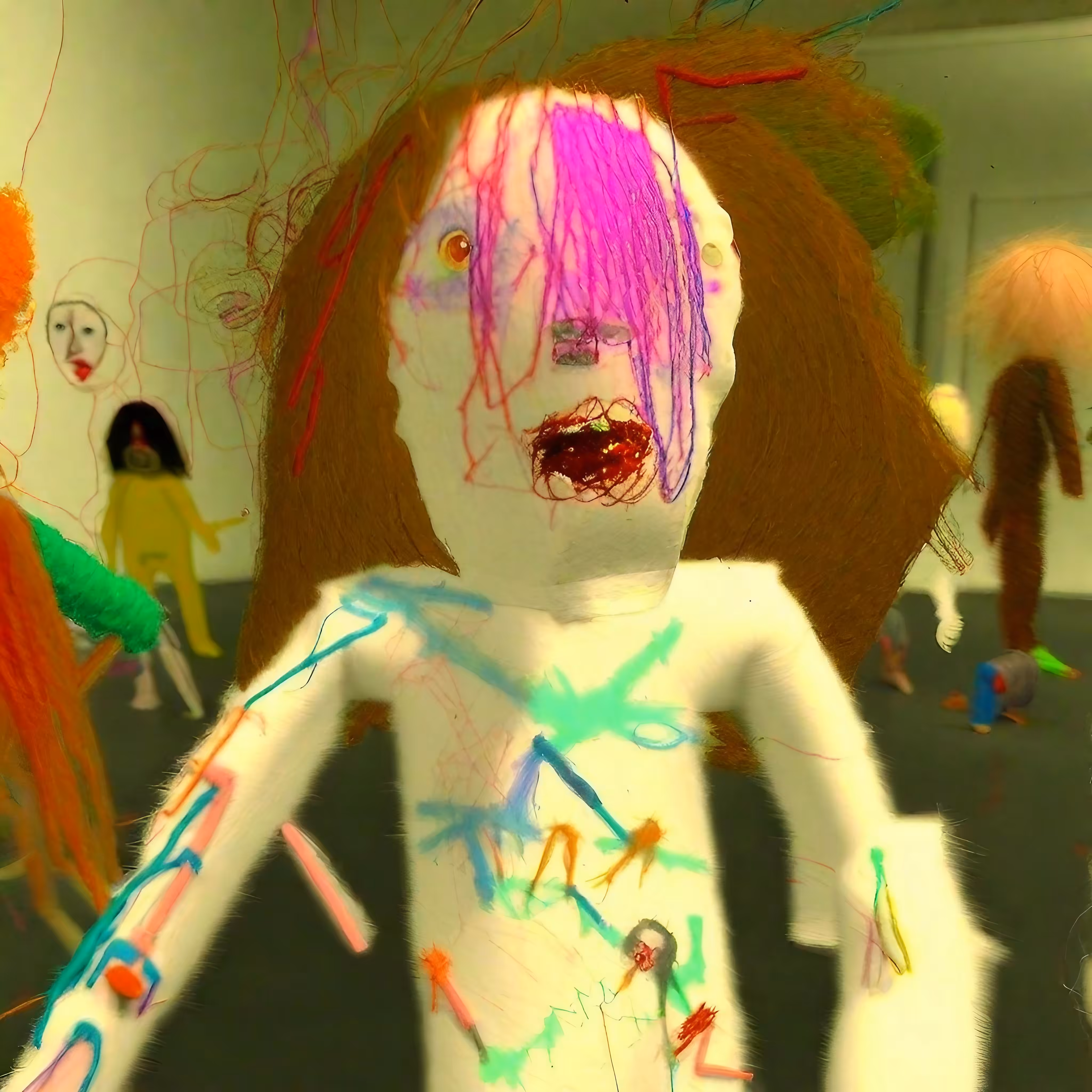 the people who came to see an art show and there was no art - two