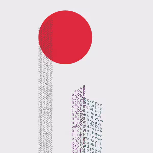 Building of letters #2