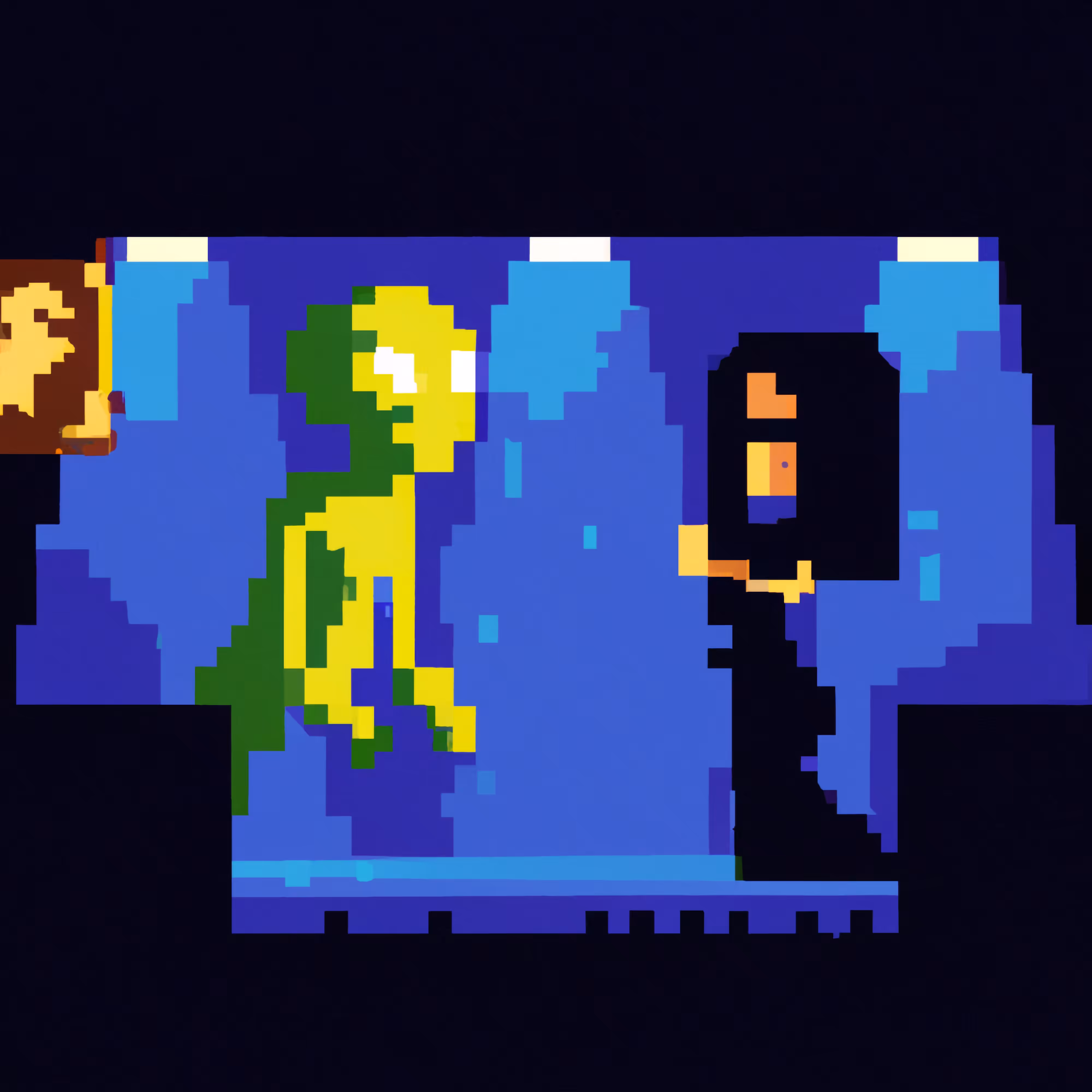 Mona Lisa Meets an Alien in a Bar #22: A Bar is also a Stage