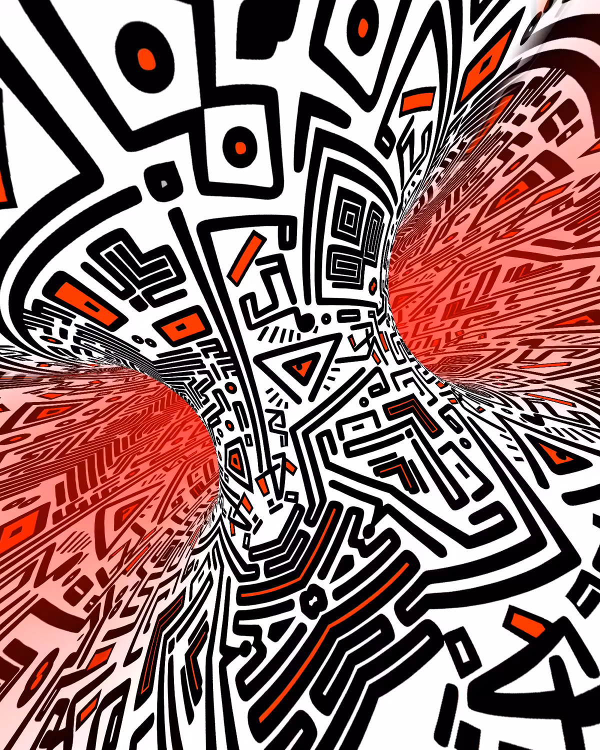 Cyberglyphs #653 2023 AKASHI30ETH x MPOZZECCO